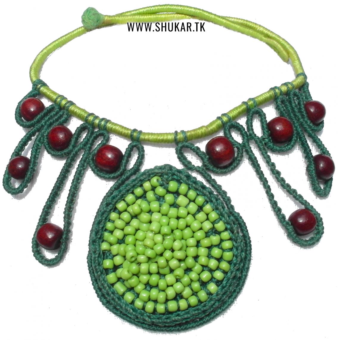 Green on sale coral jewelry